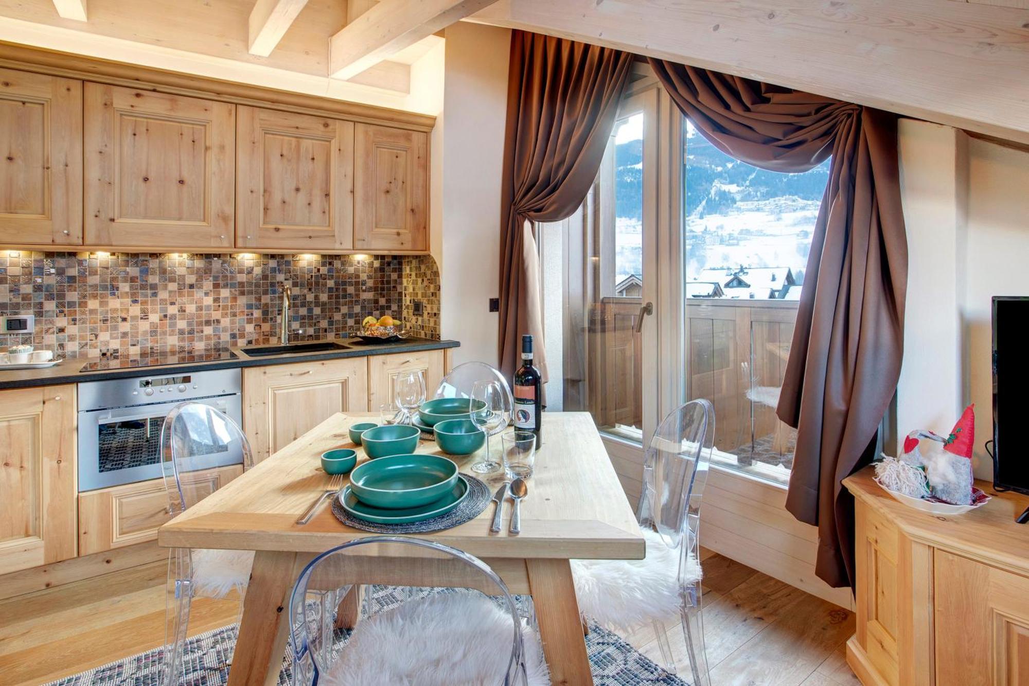 Chalet Meridiana Bormio Eksteriør billede