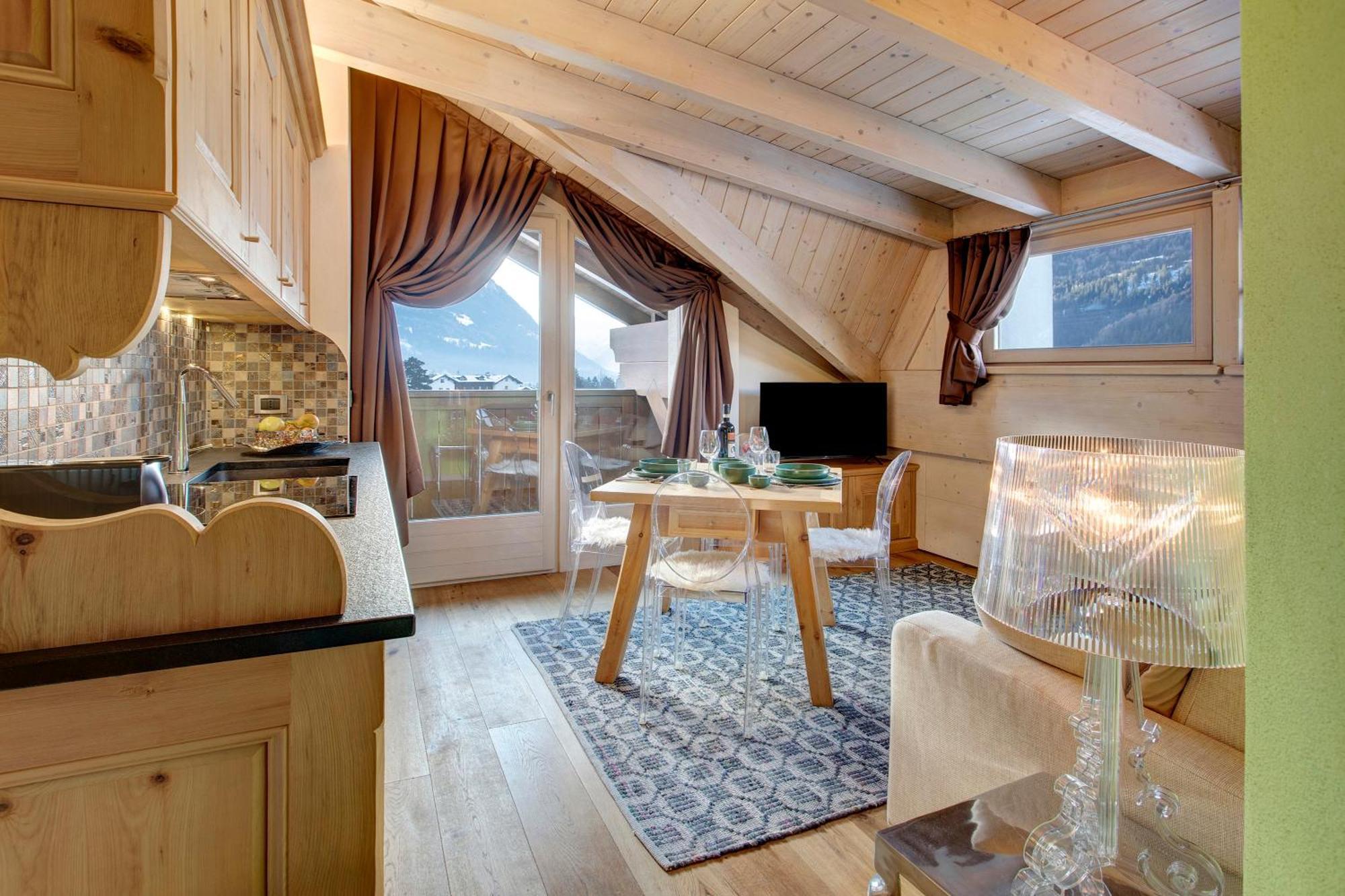 Chalet Meridiana Bormio Eksteriør billede